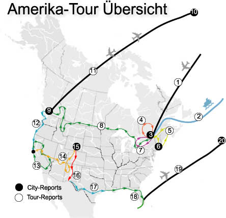 Atlantikberfahrt Tour-Report